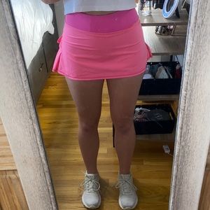 Lululemon Pink Tennis Skirt